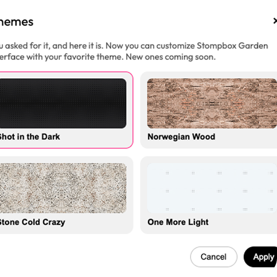 Multiple themes, same workflow